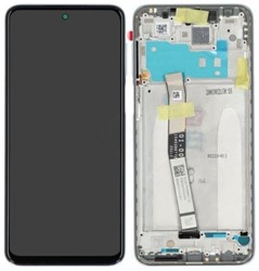 LCD Display Service Pack Xiaomi Redmi Note9S with Frame - Grey