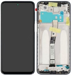 LCD Display Service Pack Xiaomi Redmi Note9S with Frame - White