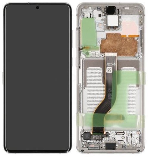 LCD Display Service Pack Galaxy S20 Plus G985 GH82-22145B - White