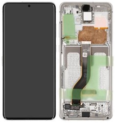 LCD Display Service Pack Galaxy S20 Plus G985 GH82-22145B - White