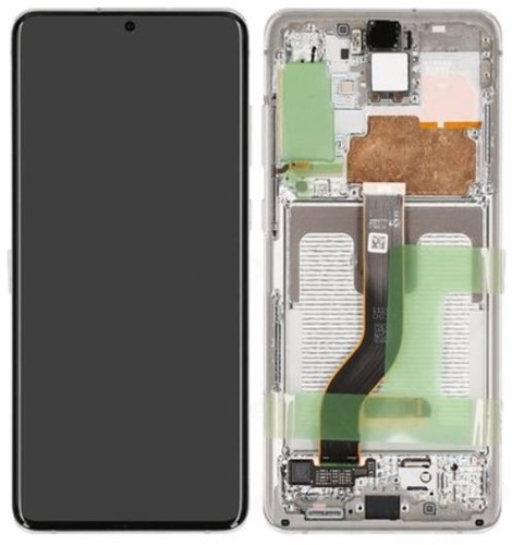 LCD Display Service Pack Galaxy S20 Plus G985 GH82-22145B - Wit