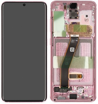 LCD Display Service Pack Galaxy S20 4G/5G G980/G981 GH82-222131C - Pink