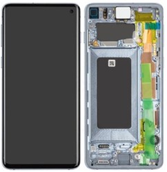 LCD Display Service Pack Galaxy S10 G973 GH82-18850C - Blue