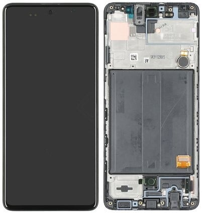 LCD Display Service Pack Galaxy A51 4G A515 GH82-21680A -  Zwart