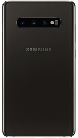 Battery Cover Galaxy S10 Plus G975 Service Pack (GH82-18406A) - Black