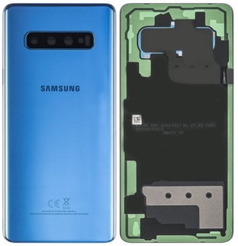 Battery Cover Galaxy S10 Plus G975 Service Pack (GH82-18406C) - Blauw
