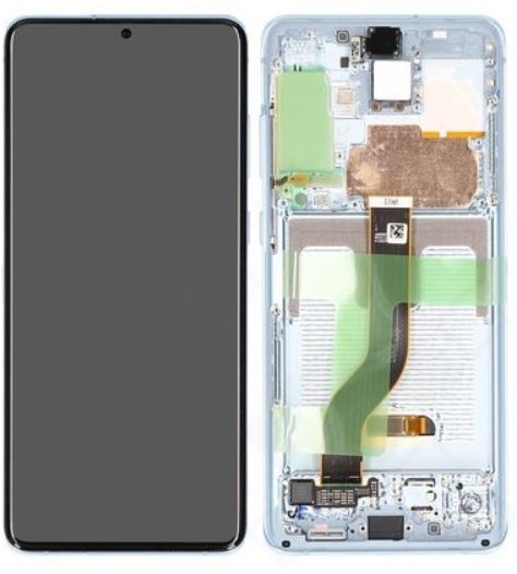 LCD Display Service Pack Galaxy S20 Plus G985 GH82-22145D - Blue