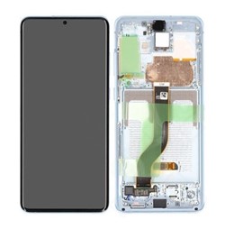LCD Display Service Pack Galaxy S20 Plus G985 GH82-22145D - Blue