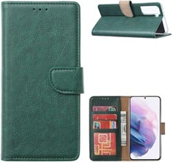 Book Case Samsung Galaxy S21 Ultra - Groen