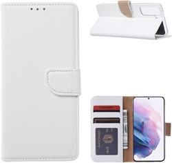 Book Case Samsung Galaxy S21 Ultra - Wit