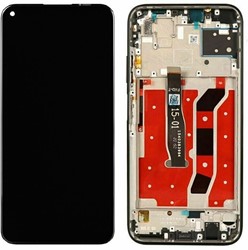 Huawei P40 Lite - LCD Display Complete with Frame - Zwart