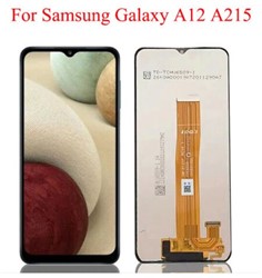 LCD Display Galaxy A12 A125 No Frame New/ORG - Zwart