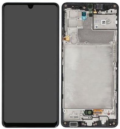 LCD Display Service Pack Galaxy A42 5G GH82-24375A - Zwart
