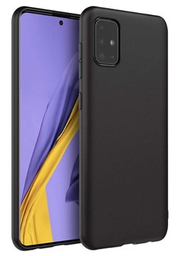 TPU Back Cover Samsung Galaxy A32 4G - Zwart