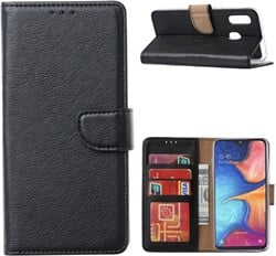 Book Case Samsung Galaxy A10s - Zwart