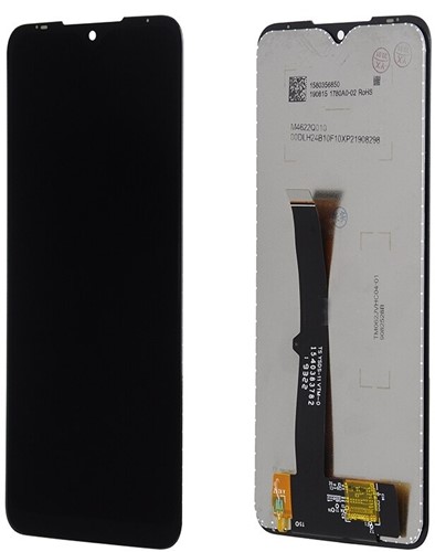Moto One Macro - LCD Display Compleet no Frame Zwart