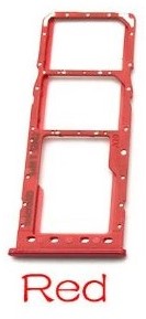 Galaxy A12 - Simcard Tray - Rood