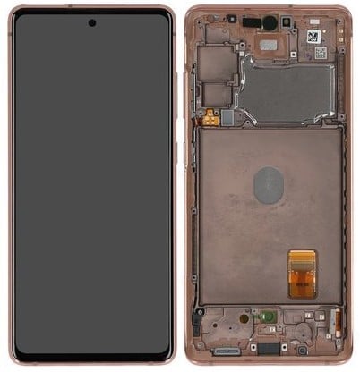 LCD Display Service Pack Galaxy S20FE 4G G780 GH82-24219F - Oranje