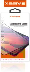 Xssive Silverline Tempered Glass Galaxy A22 5G- Zwart