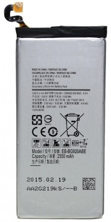 MP Battery Galaxy S6 G920 EB-BG920ABE 2500mAh Bulk