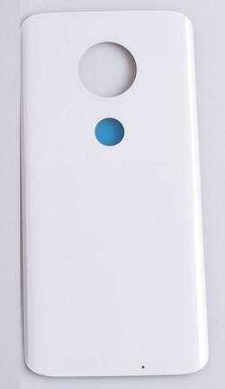 Battery Cover Compatible Moto G7 - Wit