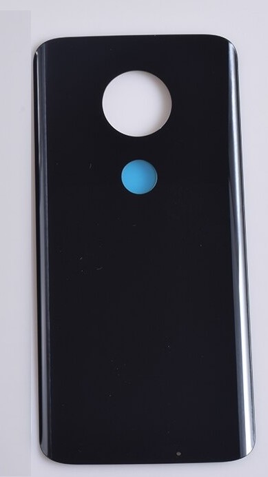 Battery Cover Compatible Moto G7 - Zwart