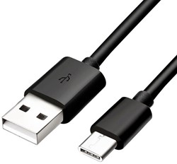 Samsung USB-A to Type-C Cable Black Bulk
