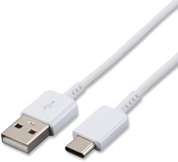 Samsung USB-A to Type-C Cable White Bulk