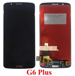 Moto G6 Plus - LCD Display Complete no Frame - Black