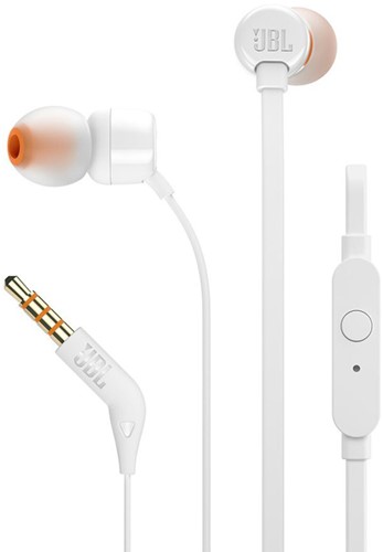 JBL In-Ear Headphones T160 - Wit