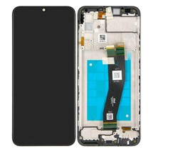 LCD Display Service Pack Galaxy A03s A037G (EU) with Frame GH81-21233A - Black