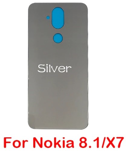 Battery Cover Nokia 8.1 - Silver