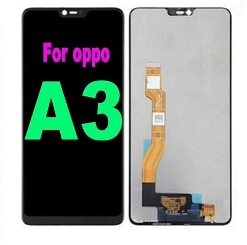 Oppo A3 (2020) - LCD Display Complete no Frame - Zwart