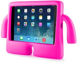 2-Handgrip Anti-Shock Tablet Case Galaxy Tab A7 Lite T220 - Hot Pink