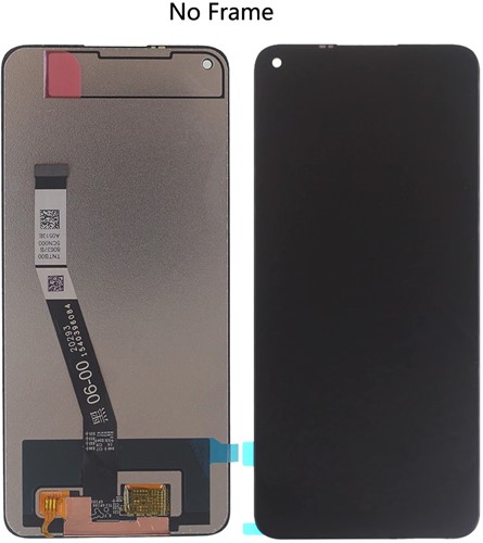 Xiaomi Redmi Note 9 - LCD Display Complete no Frame - Zwart