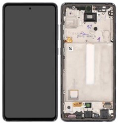 LCD Display Service Pack Galaxy A52 5G A526 GH82-25524A - Black