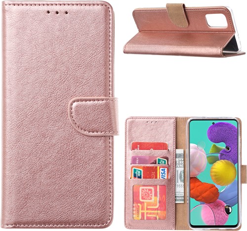 Book Case Samsung Galaxy A54 5G - Rose Goud