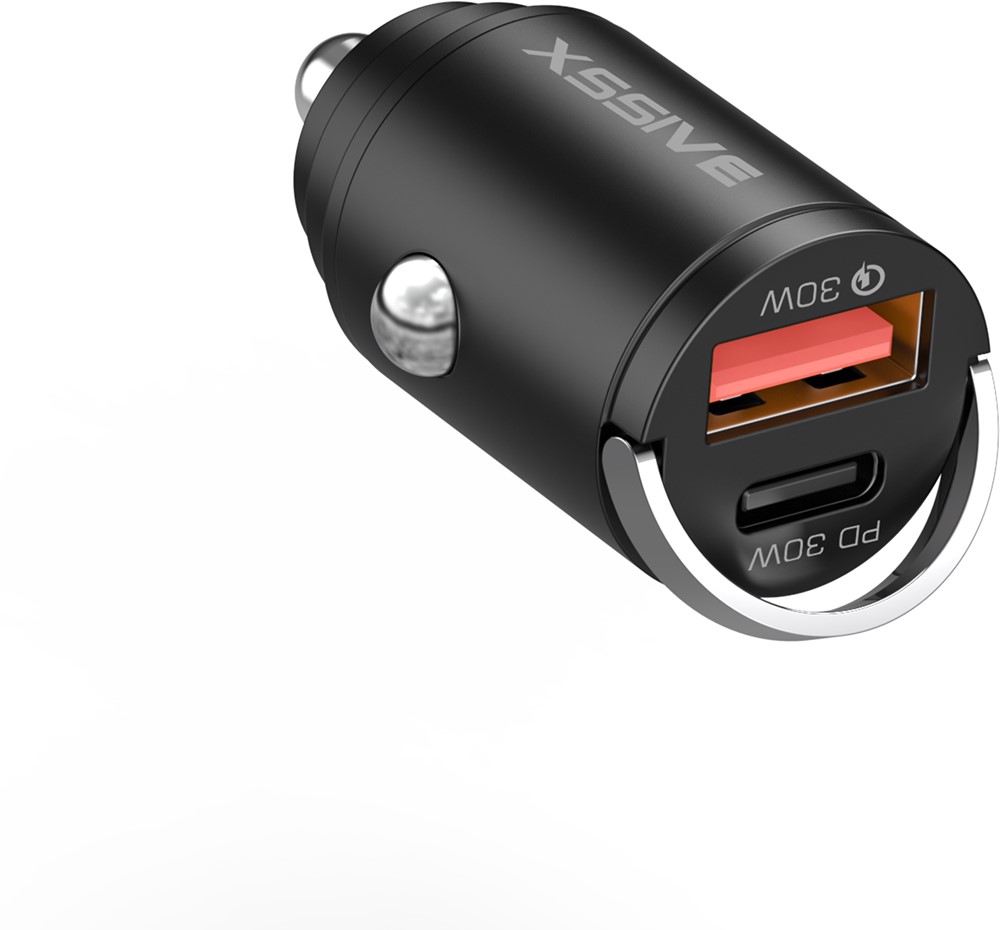 Xssive 30W PD Mini Fast Car Charger XSS-CC43N-2