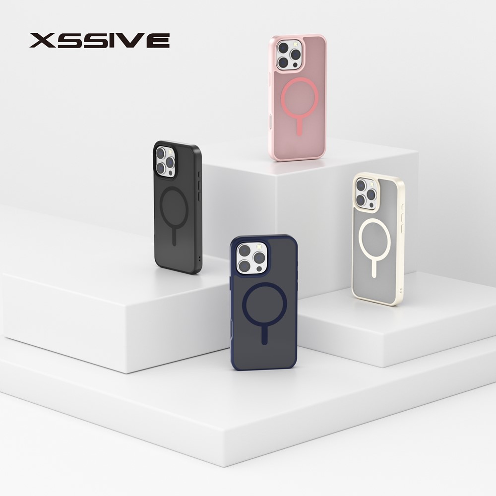 Xssive Back Case for Magsafe iPhone 13/14 - Cream-2