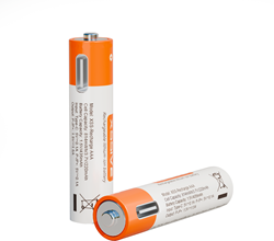 Xssive USB-C Rechargeable Penlite AAA Battery 4pcs