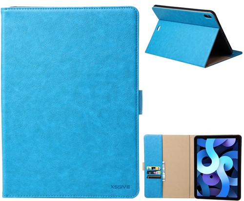 Xssive Book Tablet Hoes Apple iPad Air 10.9 (2020) - Turquoise