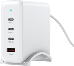 Xssive 100W PD GaN Fast Charger XSS-AC85 - Wit