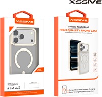 Xssive Back Case for Magsafe iPhone 17 Pro - Cream-3