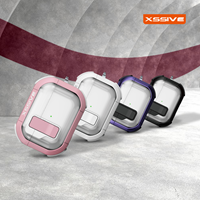 Xssive Protective Case for Airpods PRO1/2 XSS-PODSGUARD - Purple-3
