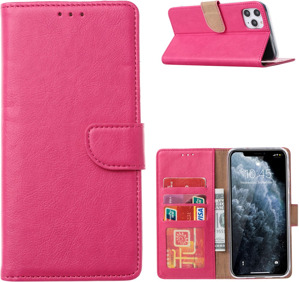 Book Case iPhone 15 Plus - Pink