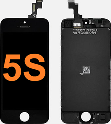 iPhone 5S/SE LCD Display - Compatible Zwart