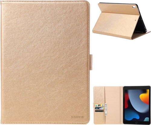 Xssive Book Tablet Hoes Apple iPad Pro 10.5 - Goud