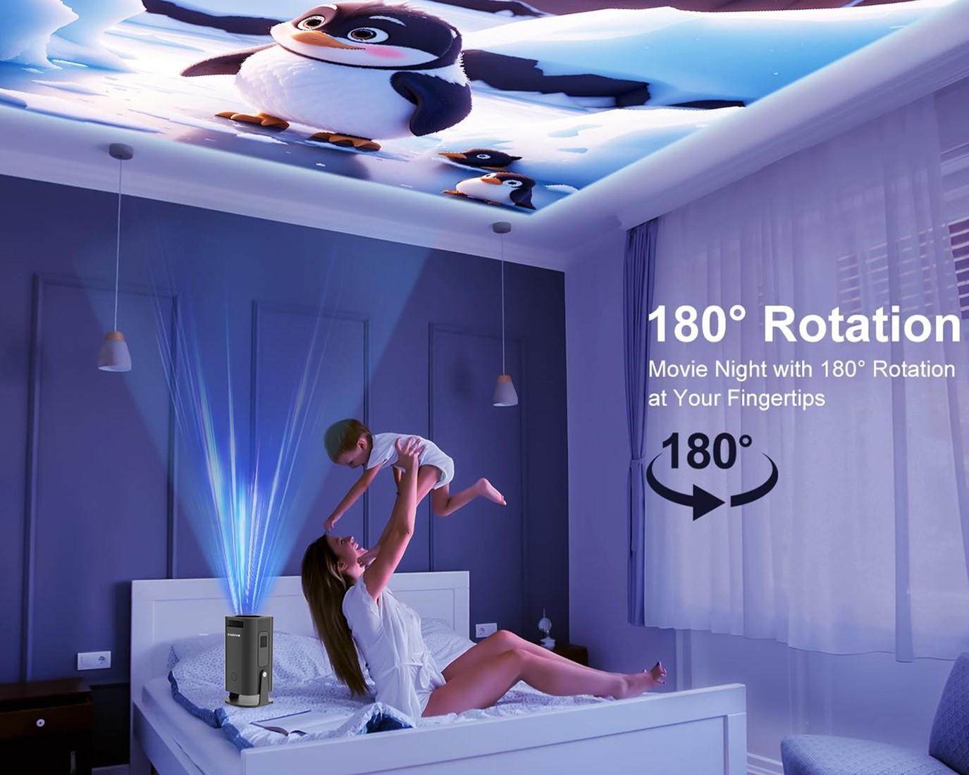 Xssive Ultra HD Multimedia Projector XSS-PJ01 | MondiParts B.V.