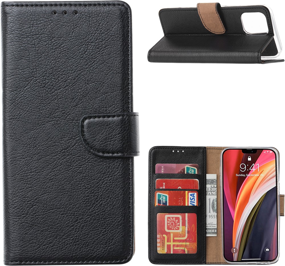 Book Case Apple iPhone 14 - Zwart