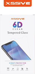 Xssive 6D Clear 10in1 Tempered Glass iPhone 15/15 Pro/16